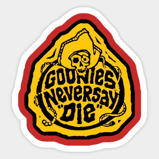 goonies never say die Sticker by hot_issue